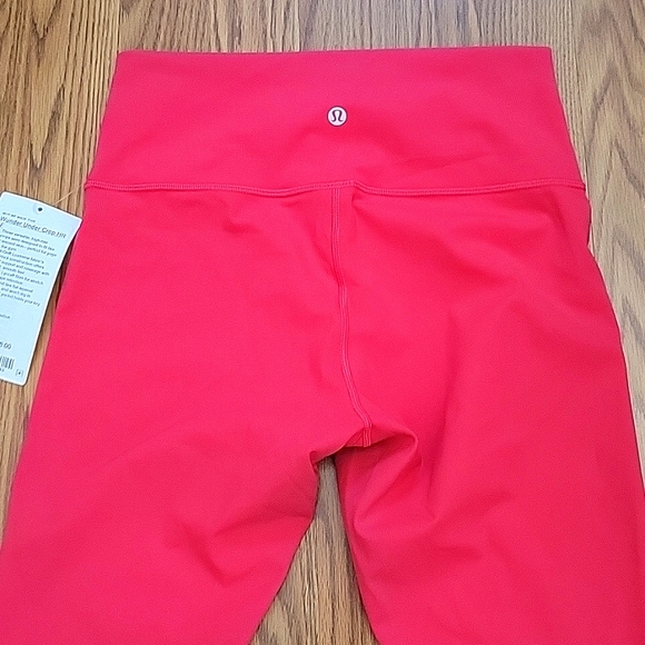 ❌❌❌ SOLD ❌❌❌ 🍉💕NWT lululemon Wunder Under Fuchsia HR Crop 21"/ 8 - Picture 7 of 10